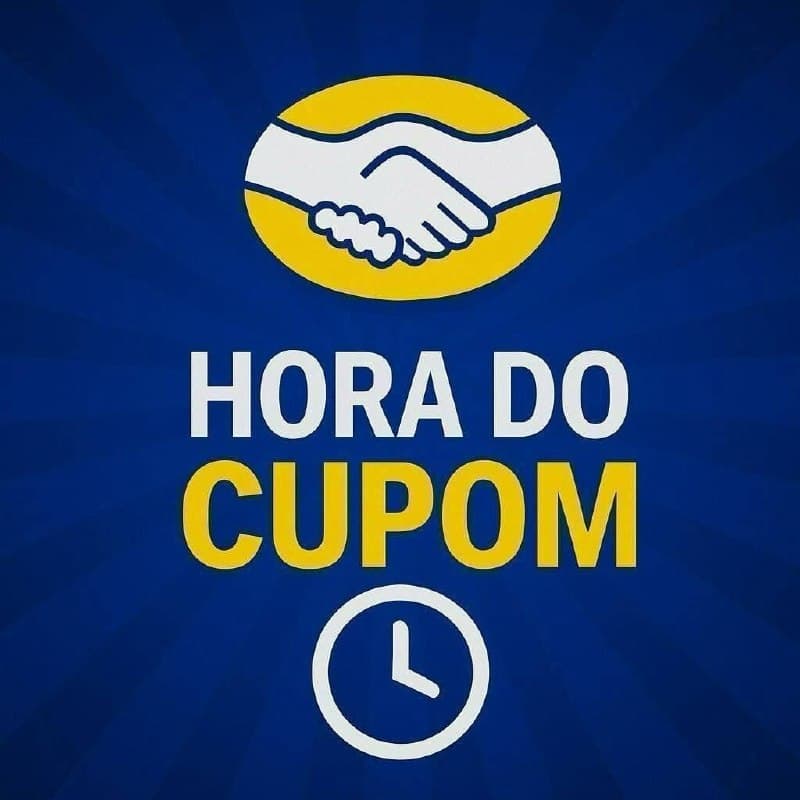 🎟SUPER DESCONTO, 15% OFF com limite de R$ 100 OFF